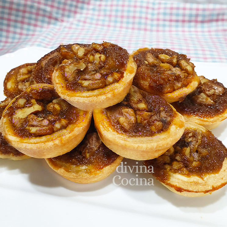 butter tarts tartaletas mantequilla nueces