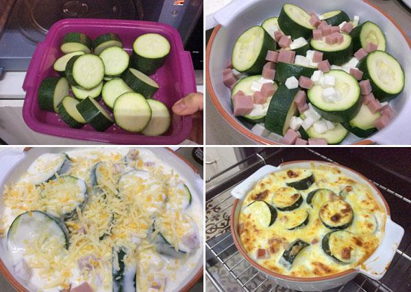 calabacines al horno fáciles paso a paso