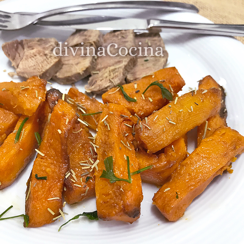 receta de calabaza asada