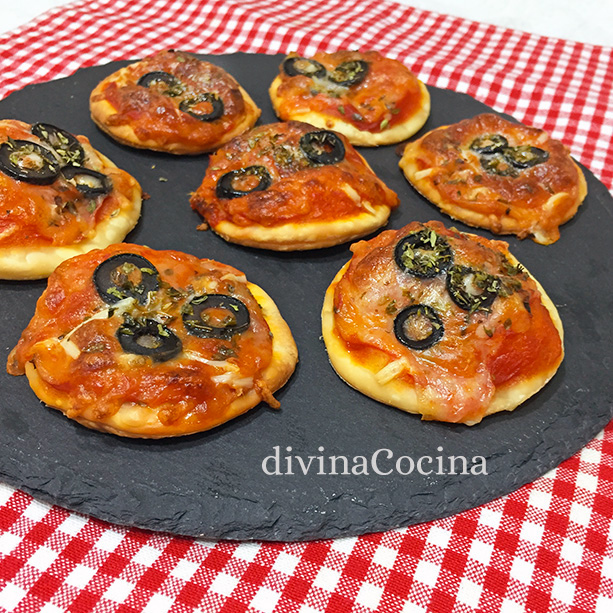 canapes de pizza