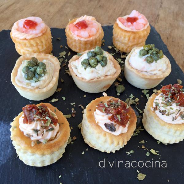 recetas de canapés para navidad