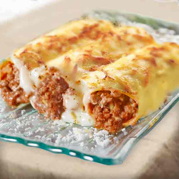 canelones a la bolonesa