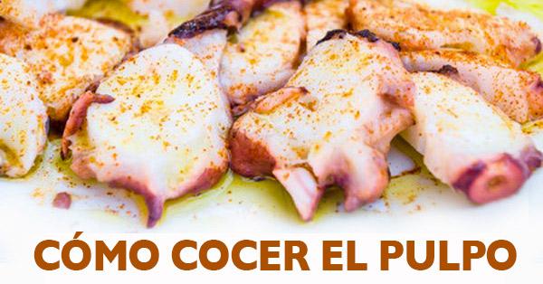 consejos para cocer bien el pulpo