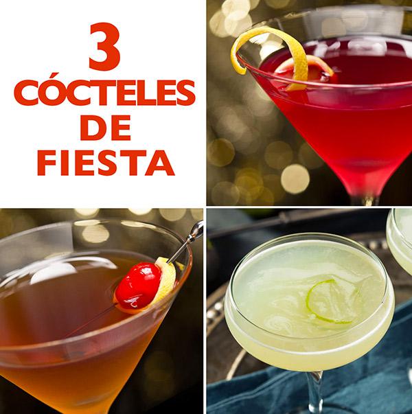 3 cocteles de fiesta Receta de DIVINA