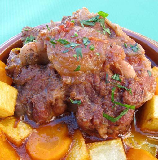 rabo de toro al vino tinto