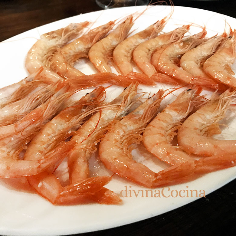 como cocer gambas langostinos