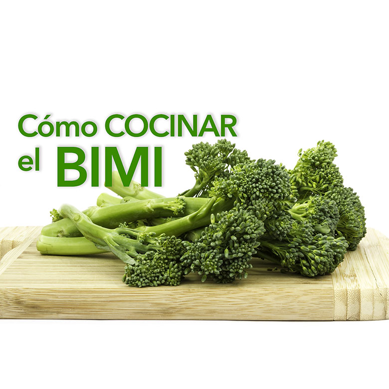 como cocinar bimi broccolini