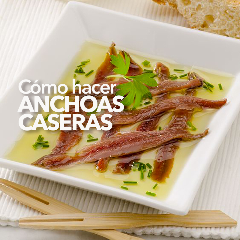 Anchoas en Salazón Caseras - Receta de DIVINA COCINA