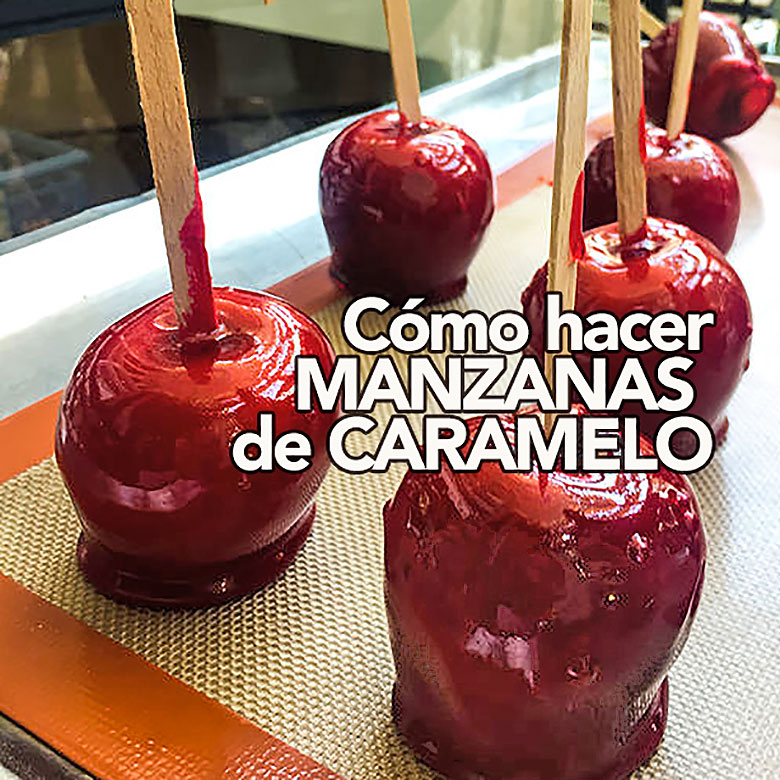 Manzanas de caramelo - Receta de DIVINA COCINA