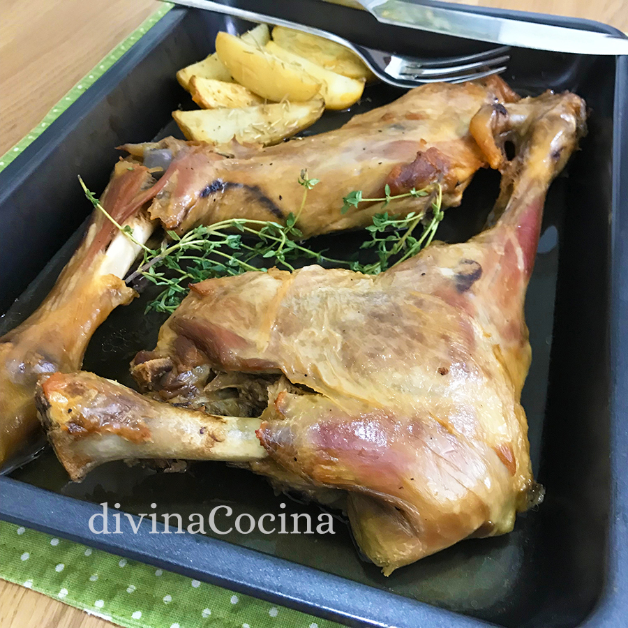 receta de cordero asado navidad