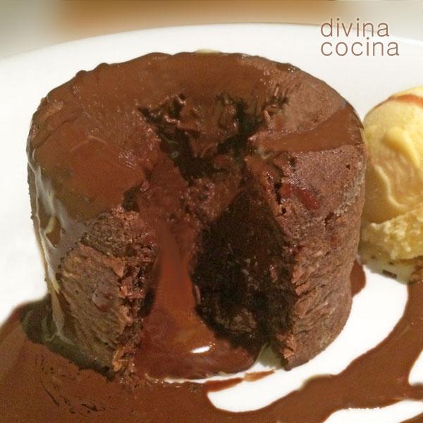 coulant de chocolate