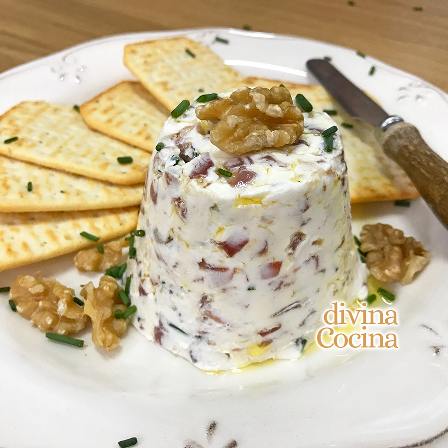 crema de queso para aperitivos