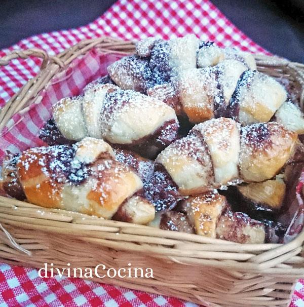 croissants de chocolate