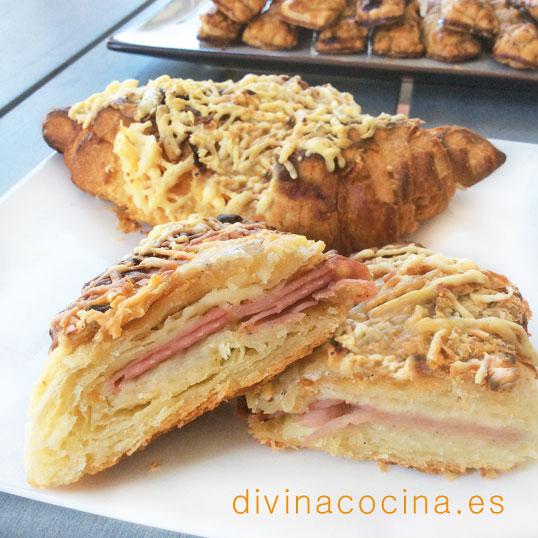 croissants gratinados