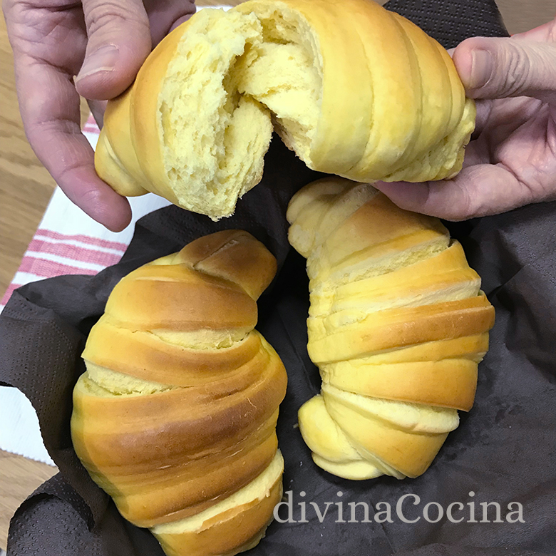 receta croissants de masa casera