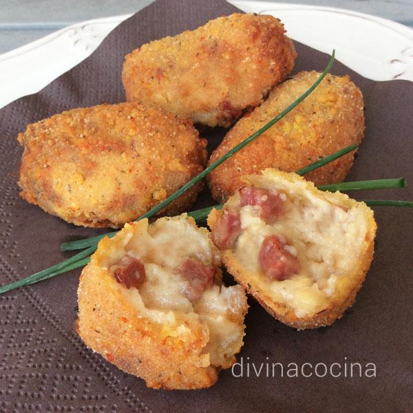 croquetas de salchichón