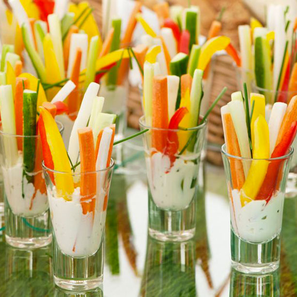 crudites de verdura