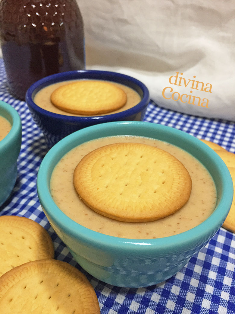 cuajada de galletas y miel