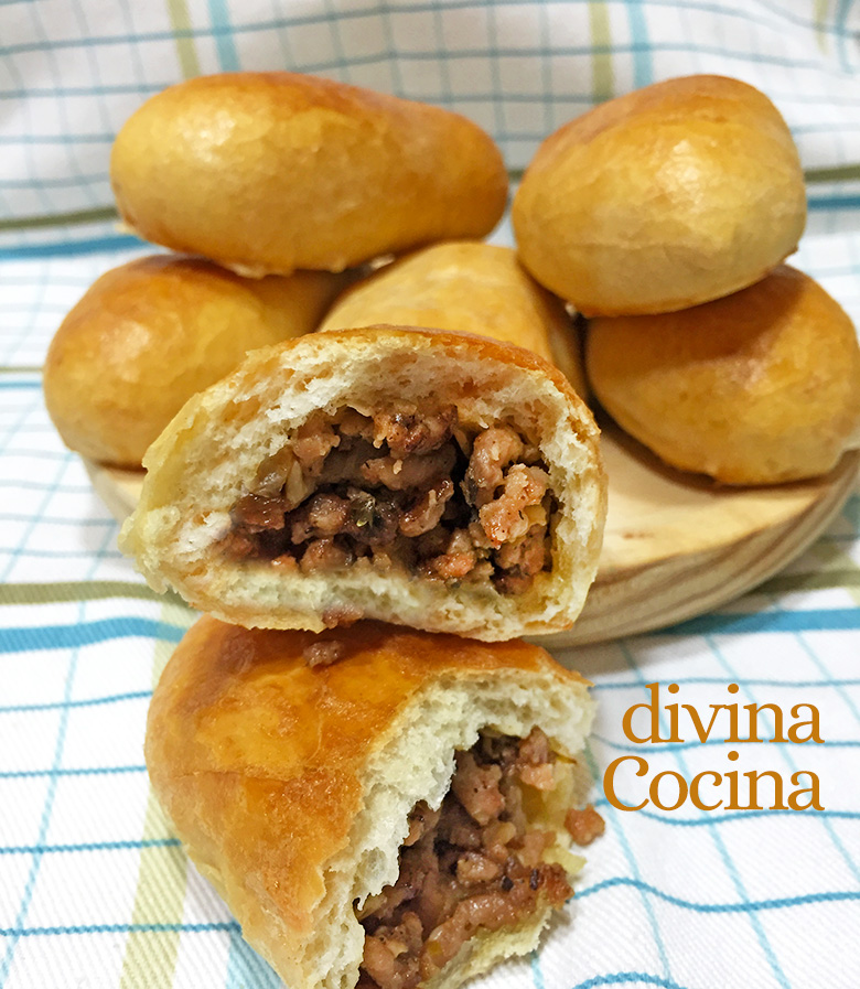 Empanadillas de carne rusas (Piroshki) - Receta de DIVINA COCINA