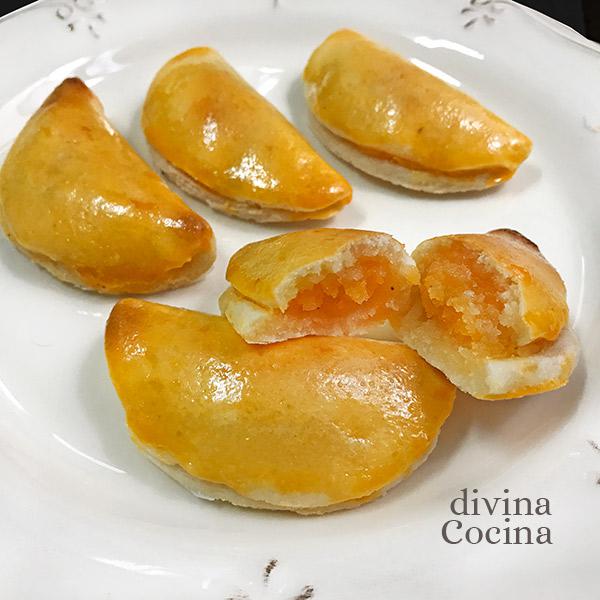 empanadillas de yema