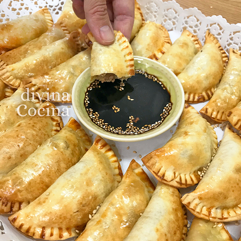 receta de empanadillas rollito primavera