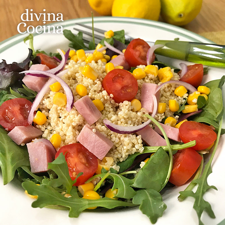 receta de ensalada de quinoa