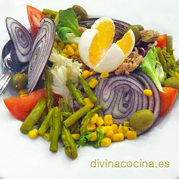 Ensalada primavera