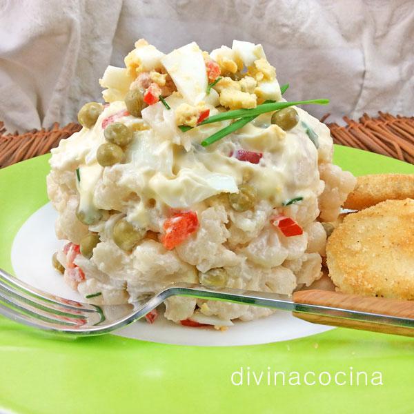 ensaladilla de coliflor