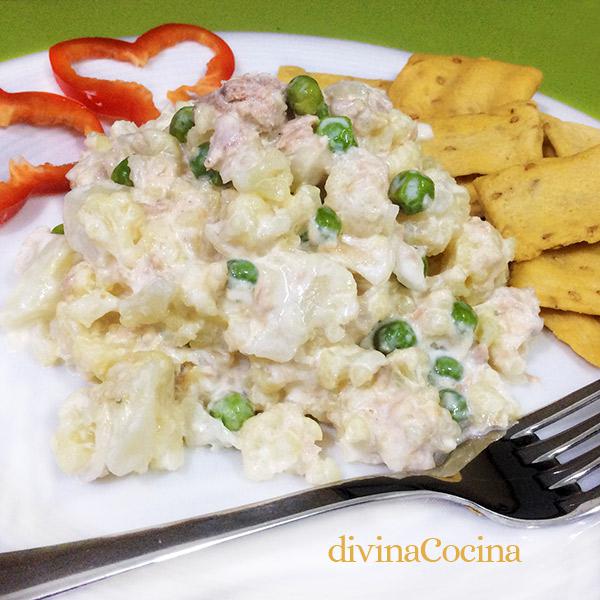 ensaladilla de coliflor