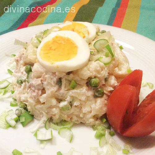 ensaladilla de coliflor
