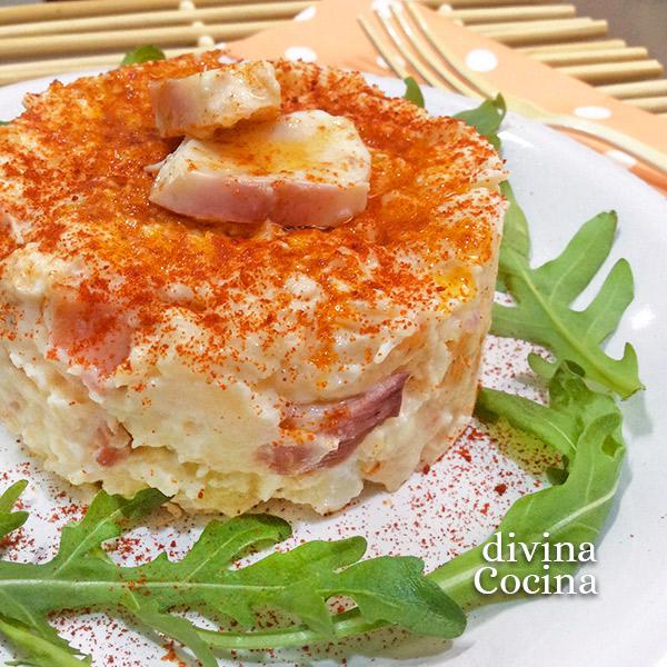 receta de ensaladilla de pulpo para navidad