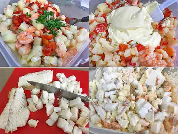 receta ensaladilla de rape paso a paso