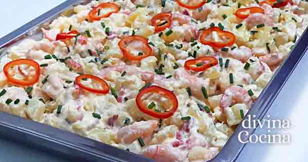 receta de navidad de ensaladilla