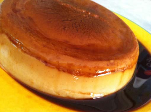 flan de arroz con leche