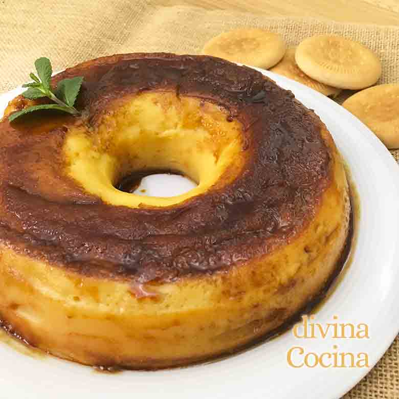 flan de galletas 