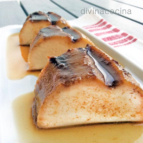 Flan de galletas fácil en microondas - Receta de DIVINA COCINA