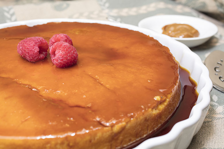 flan de leche condensada