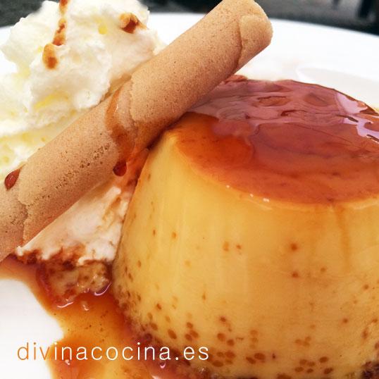 Flan de leche condensada