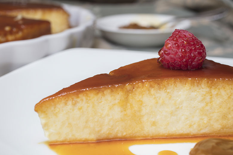 flan de leche condensada