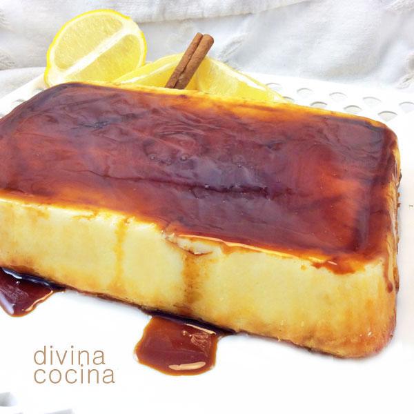 Flan de limon