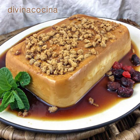 flan de queso sin horno