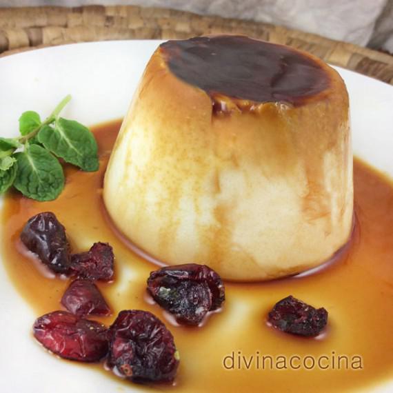 flan de queso sin horno