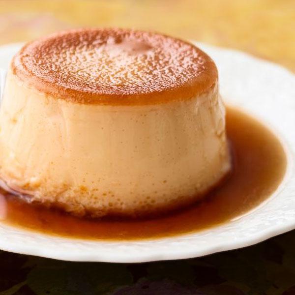 flan de turrón de jijona