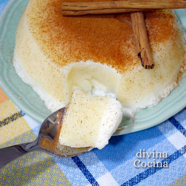 flan de leche merengada