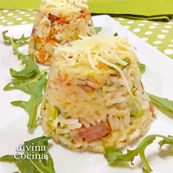 Flanes de arroz y queso