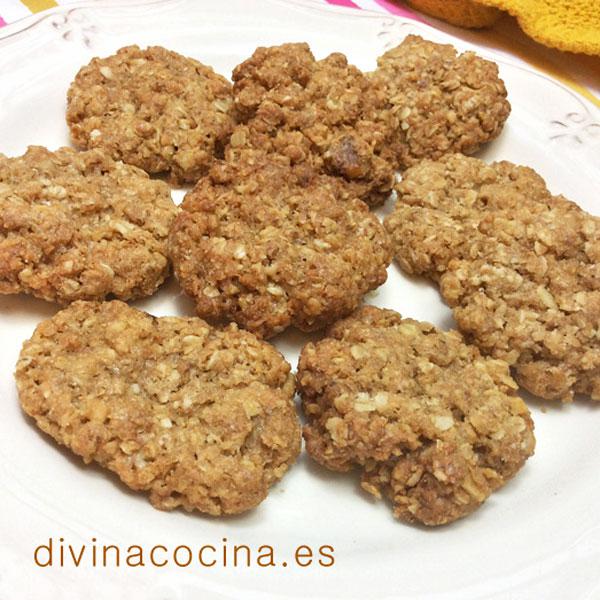 Galletas de avena saludables - Receta de DIVINA COCINA