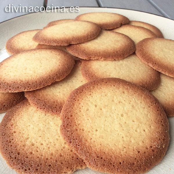 Galletas de coco y vainilla