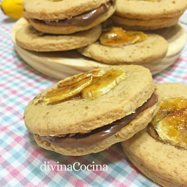 galletas de platano