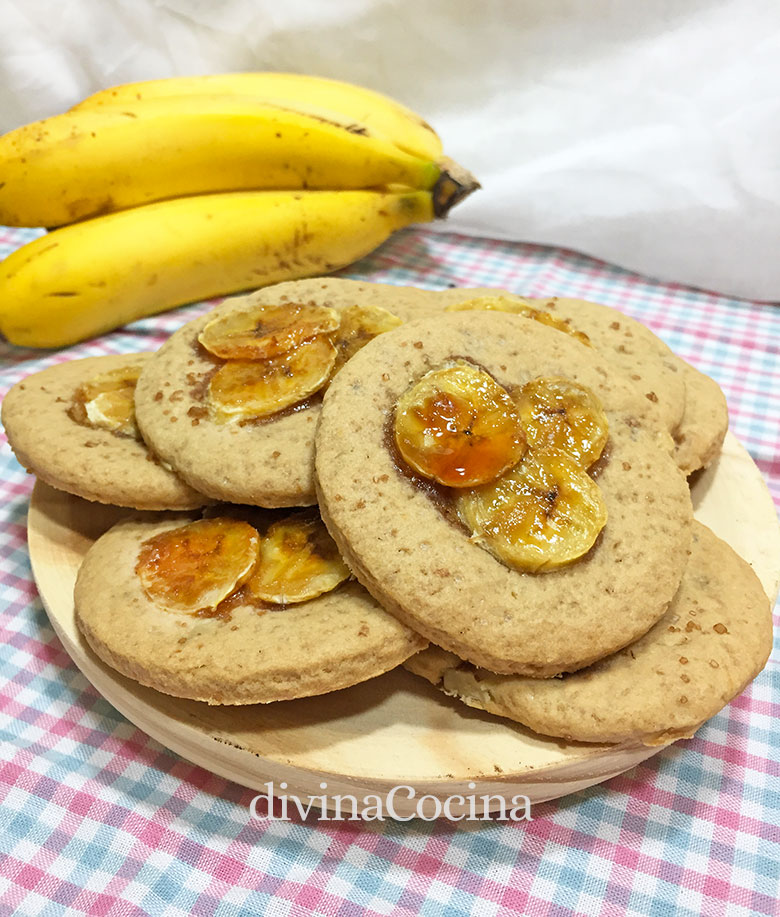 galletas de platano