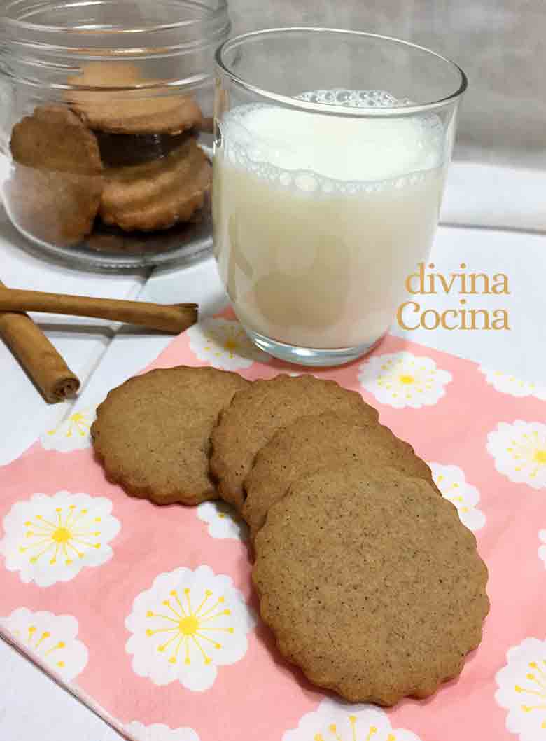 galletas napolitanas de canela